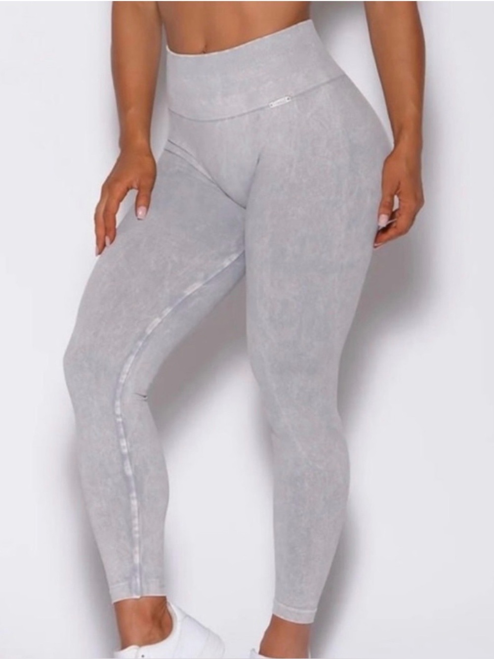 Bombshell Sportswear Mineral Seamless Leggings - Lunar Gray